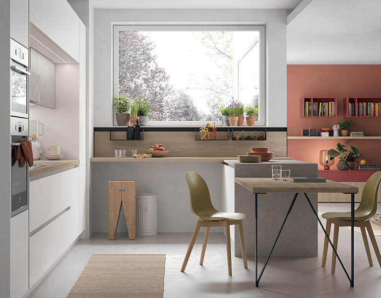 Cucine a penisola o isola: pro, contro e quale conviene