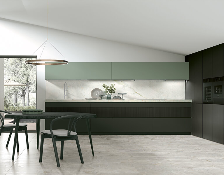 Cucine con piani sottili: il nuovo trend del minimalismo strutturale